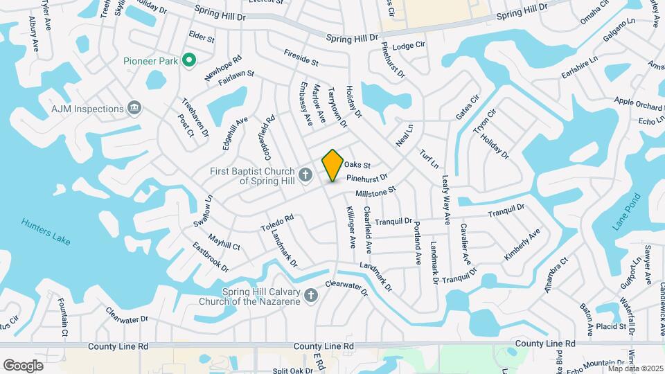 7322 Pinehurst Dr Map and Location Details