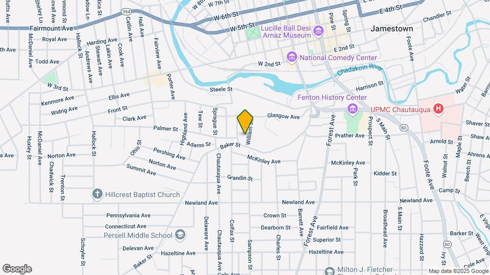 120 Williams St, Unit Upstairs Map and Location Details