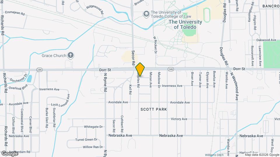 1126 Searles Rd Map and Location Details