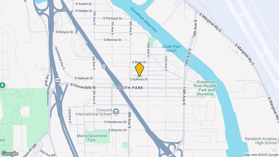 832 S Sullivan St Map and Location Details