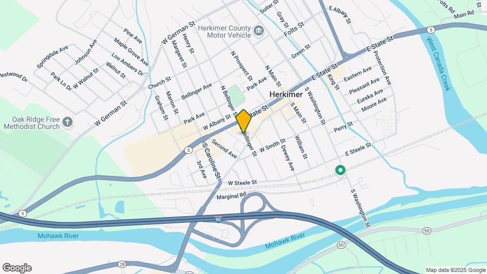 124 S Bellinger St Mapa y Detalles de la Ubicación