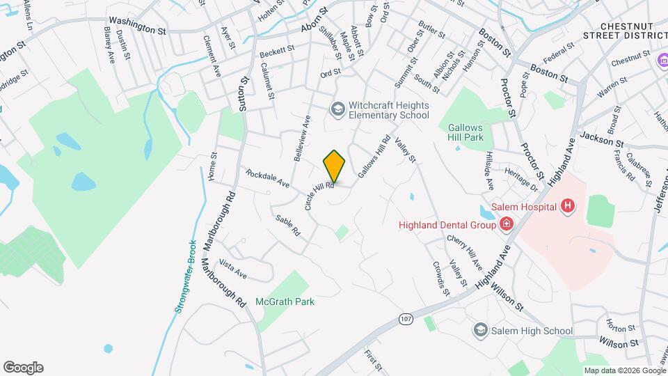 7 Circle Hill Rd Map and Location Details