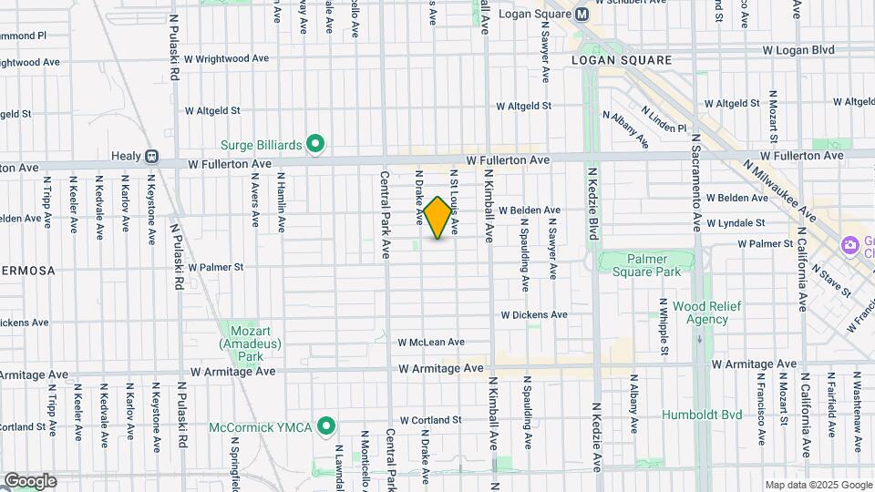3519 W Lyndale St Map and Location Details