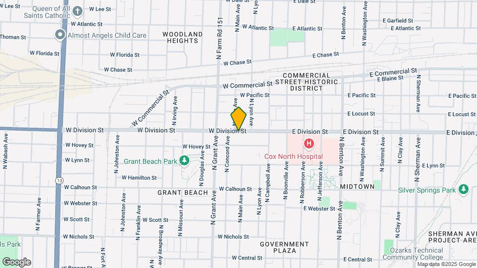 528 W Division St Map and Location Details