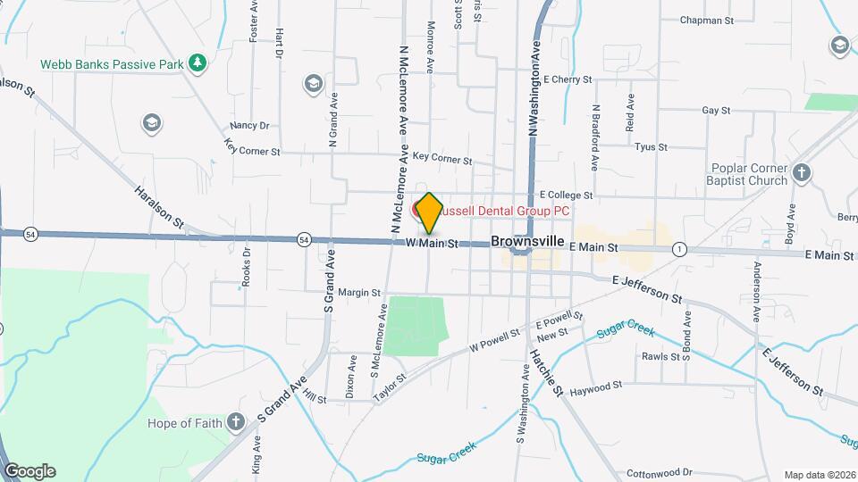 2 N Monroe Ave Map and Location Details