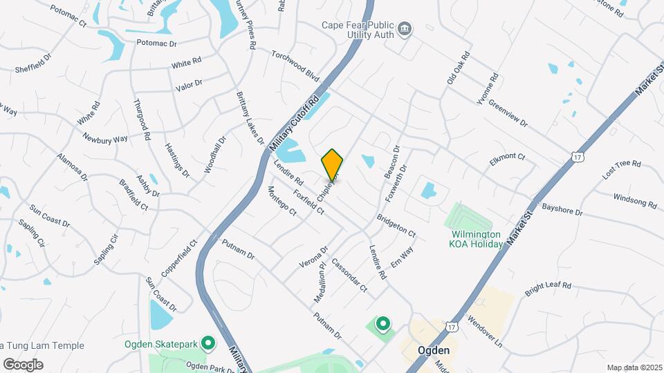 7334 Chipley Dr Map and Location Details