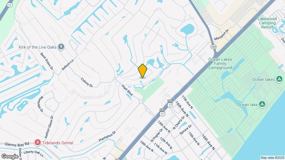 1300 Deer Creek Rd Map and Location Details