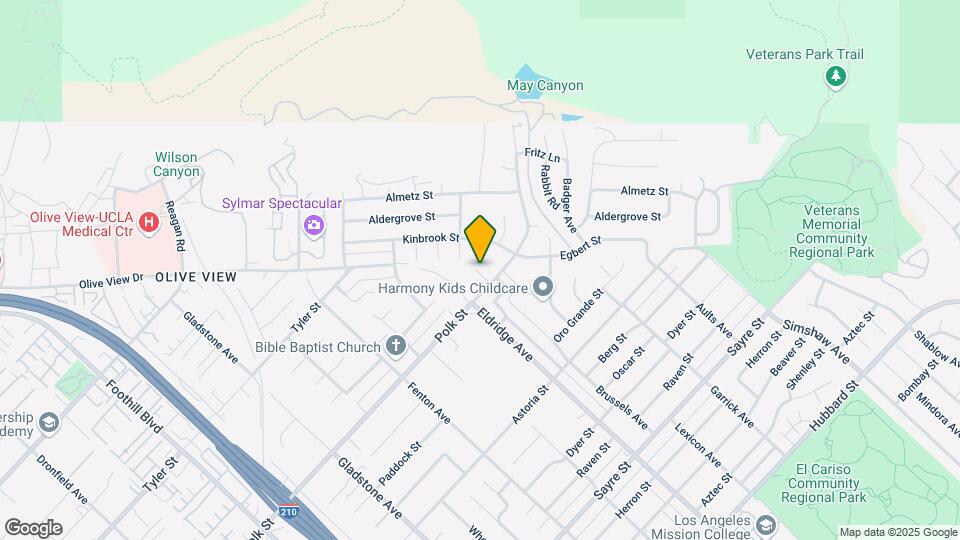 13659 Polk St Map and Location Details