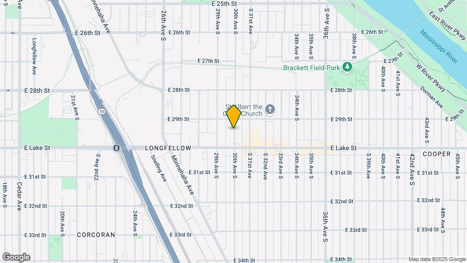 2916 30th Ave S Map and Location Details