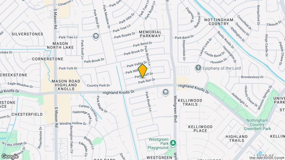 21330 Park Run Dr Map and Location Details