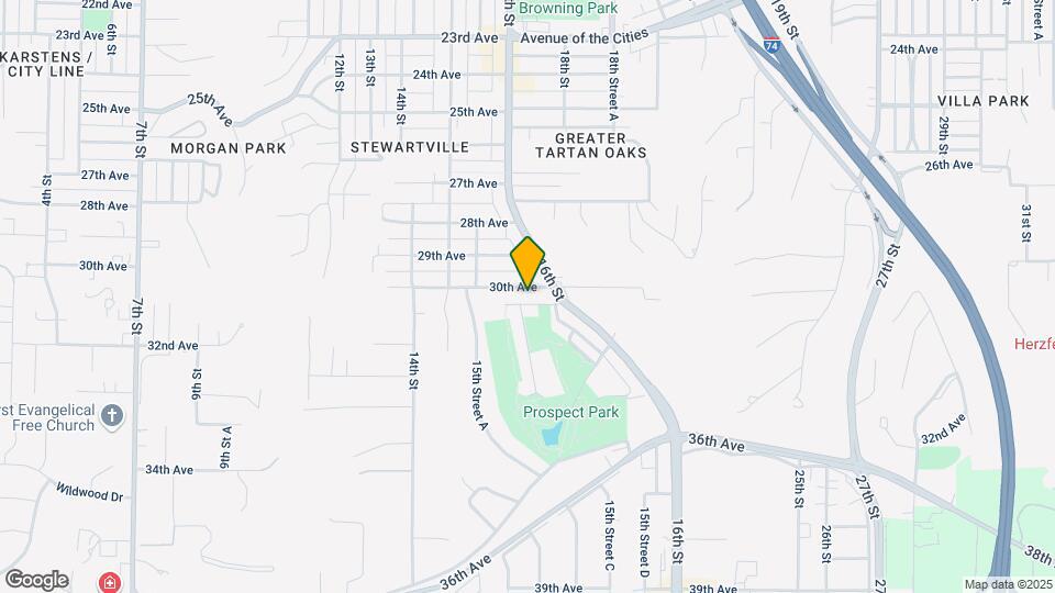 1577 31st Ave Map and Location Details