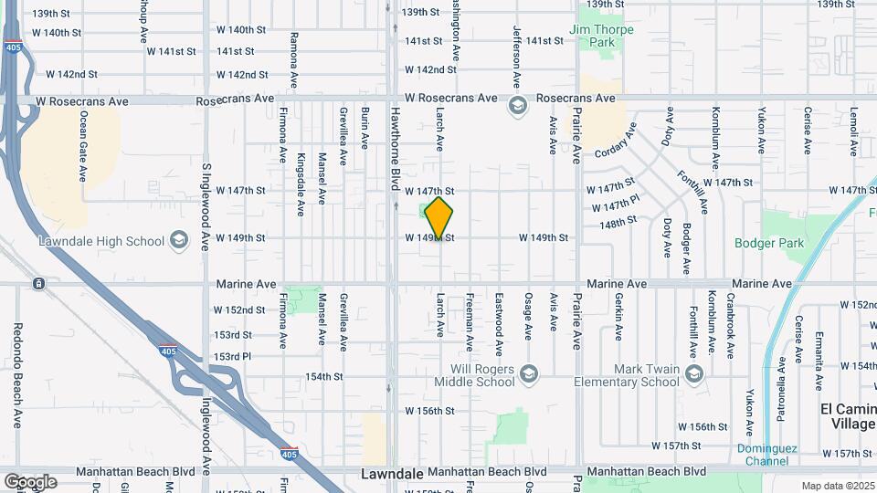 14925 Larch Ave, Unit 14923.5 Map and Location Details