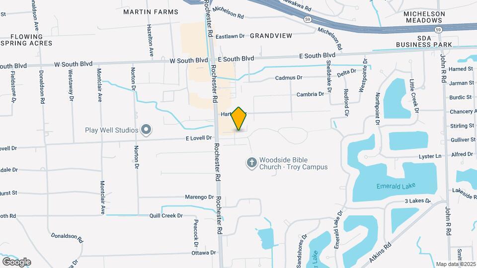 1160 Alameda Blvd Map and Location Details