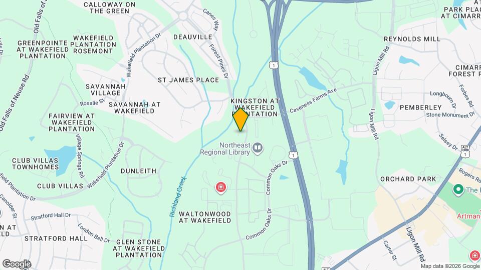 14308 Foxcroft Rd Map and Location Details