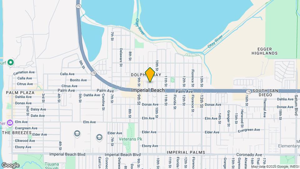 645 Emory St Map and Location Details