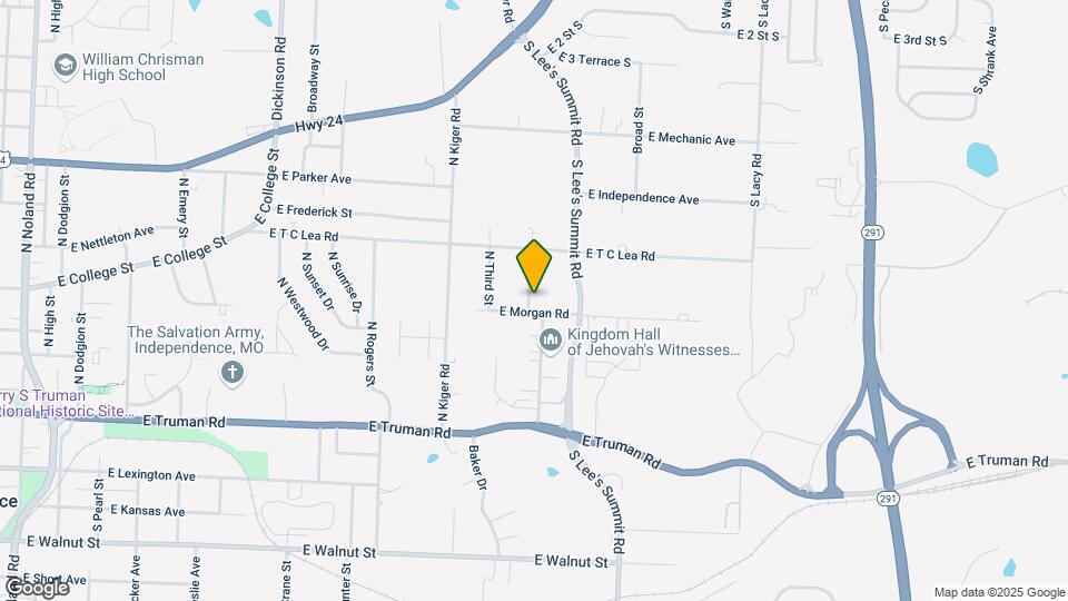 705 N Frandsen Rd Map and Location Details