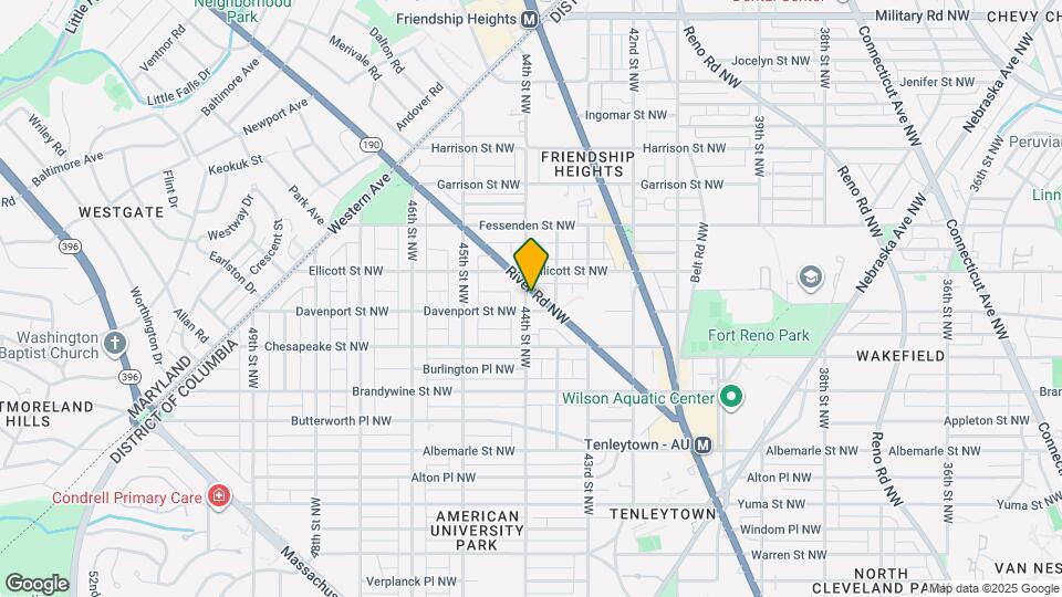 4350 River Rd NW Map and Location Details