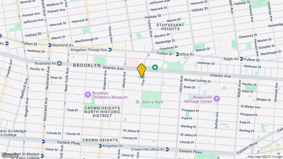90 Troy Ave Map and Location Details