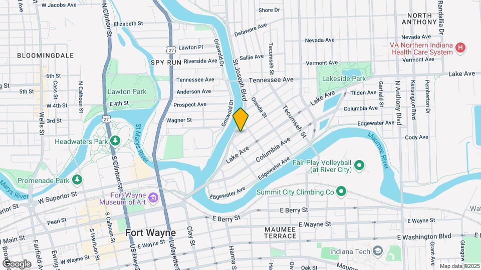 924 Rivermet Ave-Unit -922 Map and Location Details