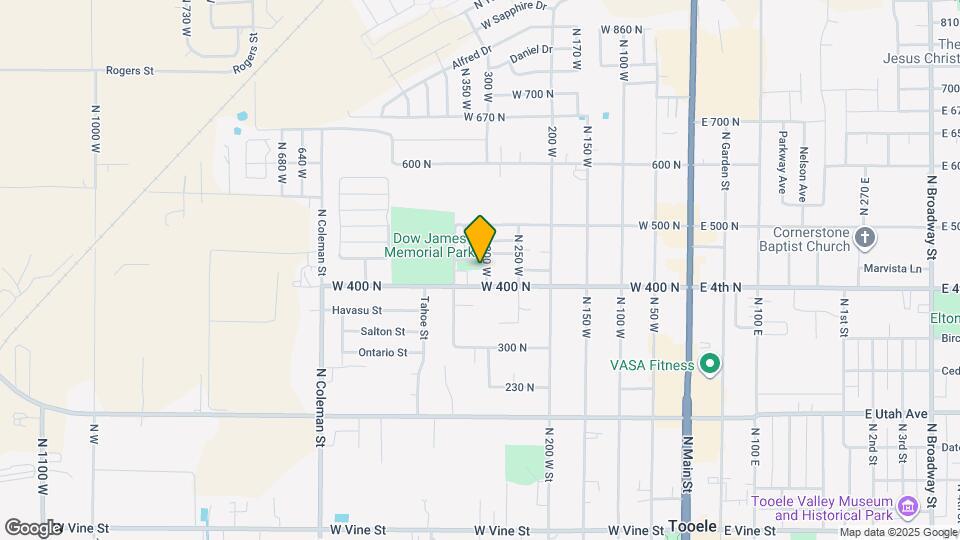 425 N 300 W Map and Location Details