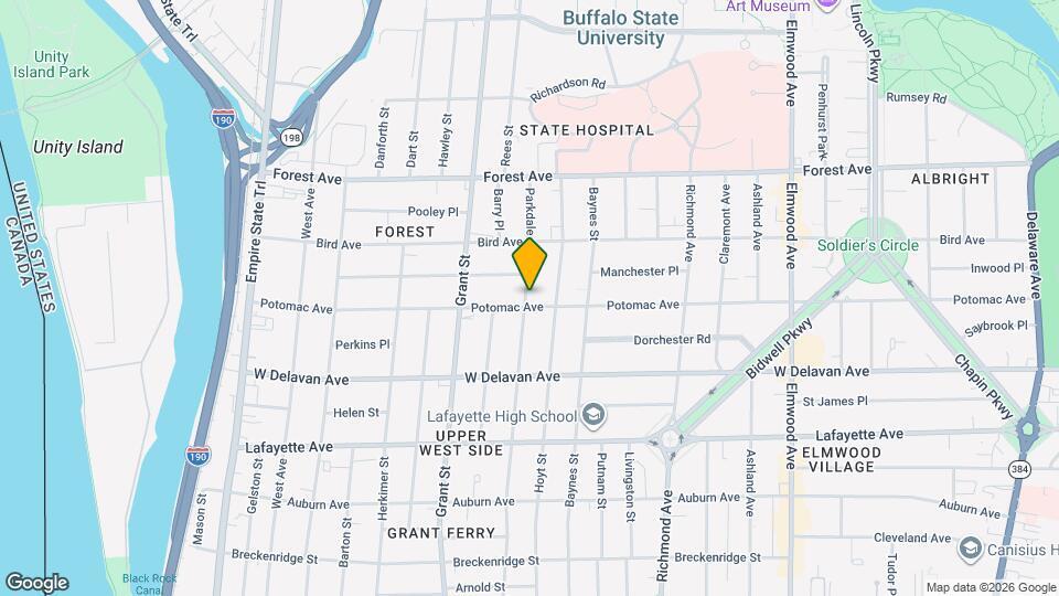 330 Potomac Ave, Unit 321 Mapa y Detalles de la Ubicación