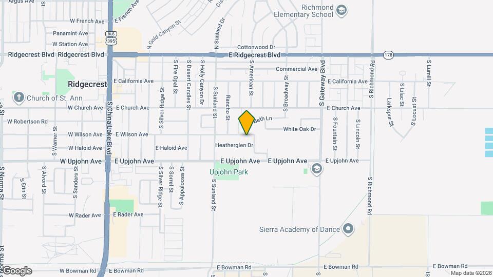 605 E Wilson Ave Map and Location Details