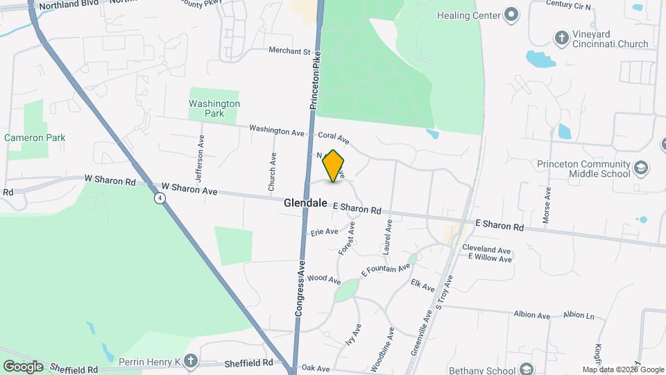 45 S Lake Ave Map and Location Details