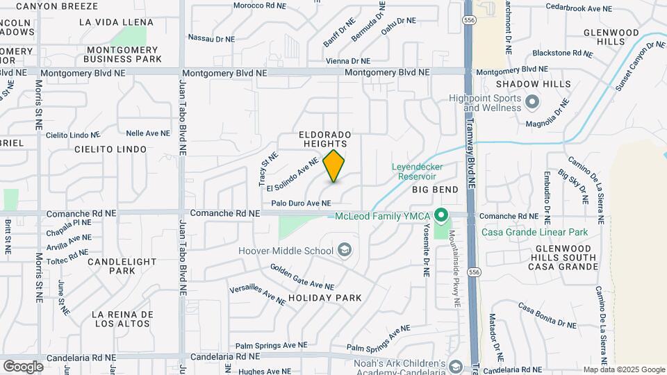 3720 Chelwood Dr NE Map and Location Details
