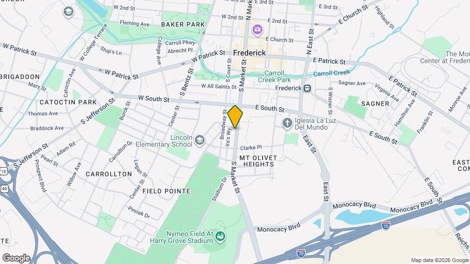 313 S Market St Map and Location Details