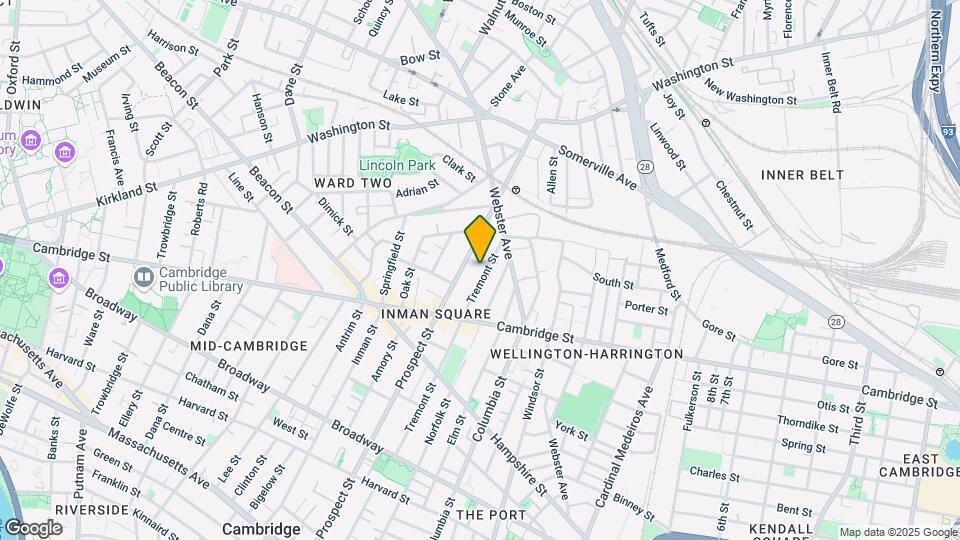 189 Tremont St, Unit 2 Map and Location Details
