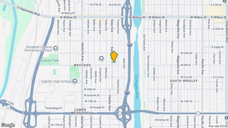 2200 Easy Ave Map and Location Details