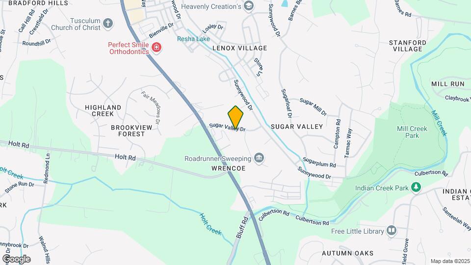 6640 Sugar Valley Dr Map and Location Details