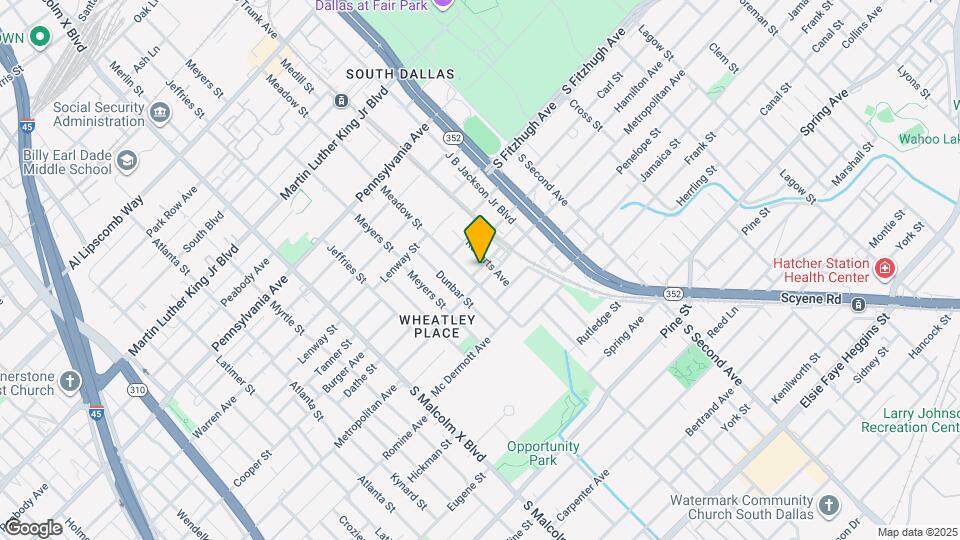 3110 Roby St Map and Location Details