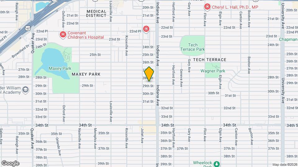 3412 29th St Map and Location Details