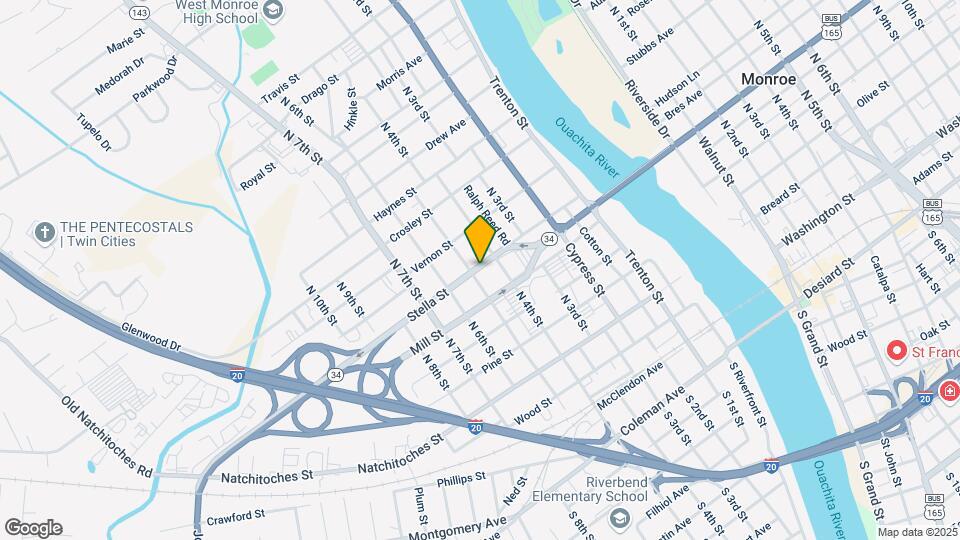 413 Stella St Map and Location Details