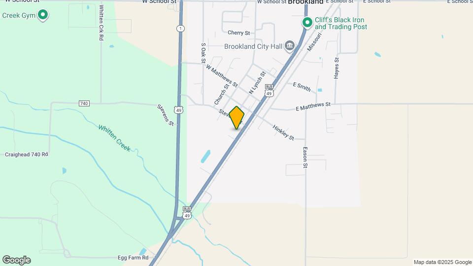 207 S Holman St Map and Location Details