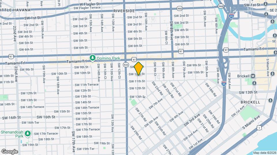 1019 SW 11th Ave Map and Location Details