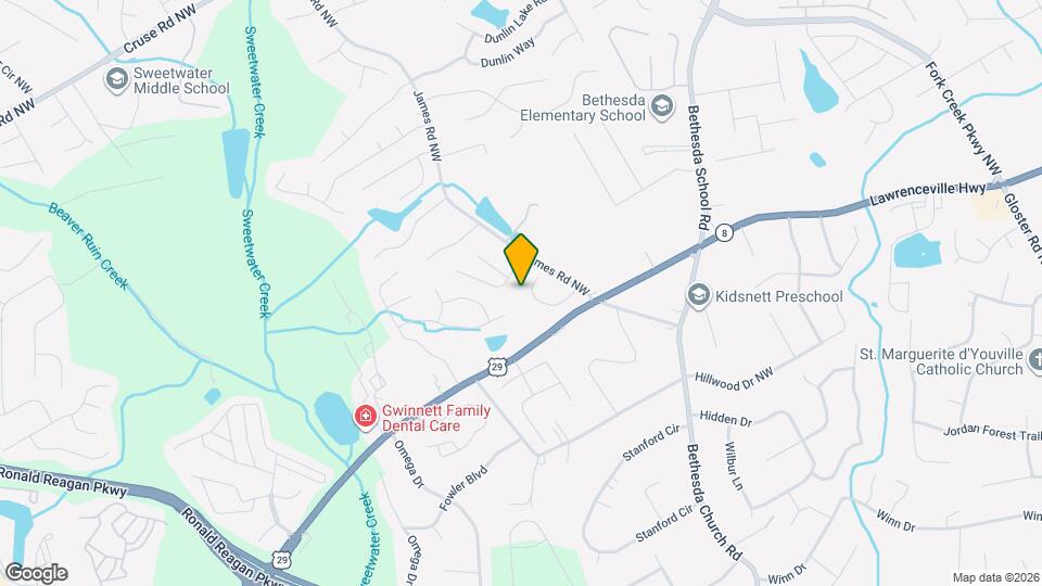 3208 Glenloch Pl Map and Location Details