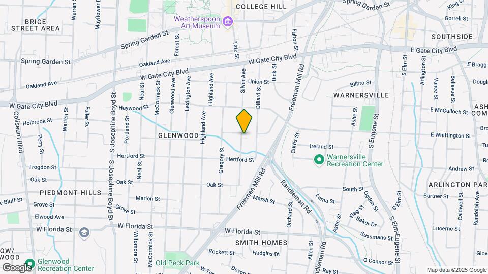 1003 Silver Ave Mapa y Detalles de la Ubicación