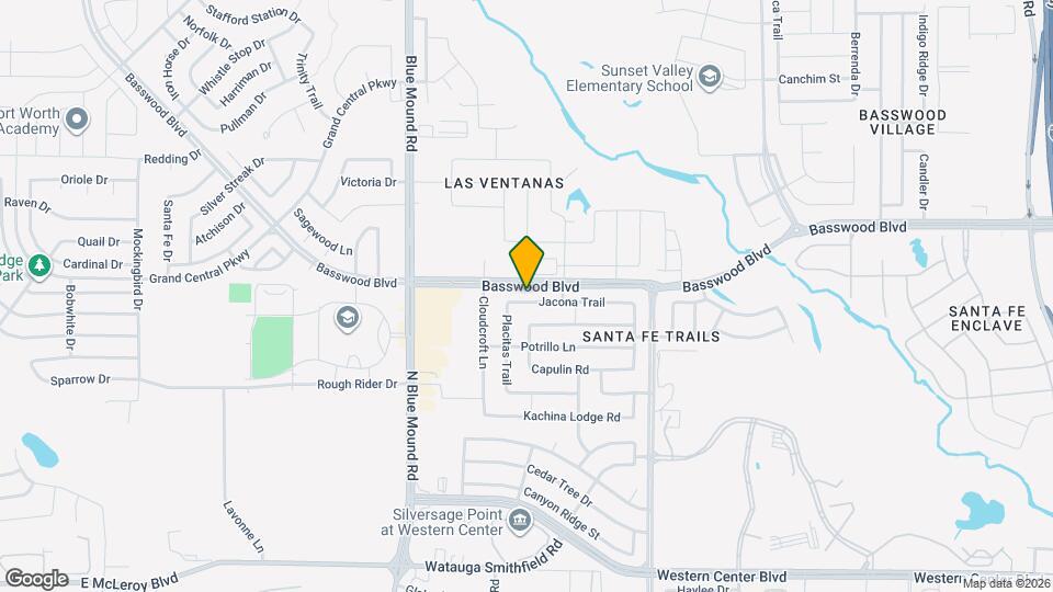 1721 Jacona Trail Map and Location Details