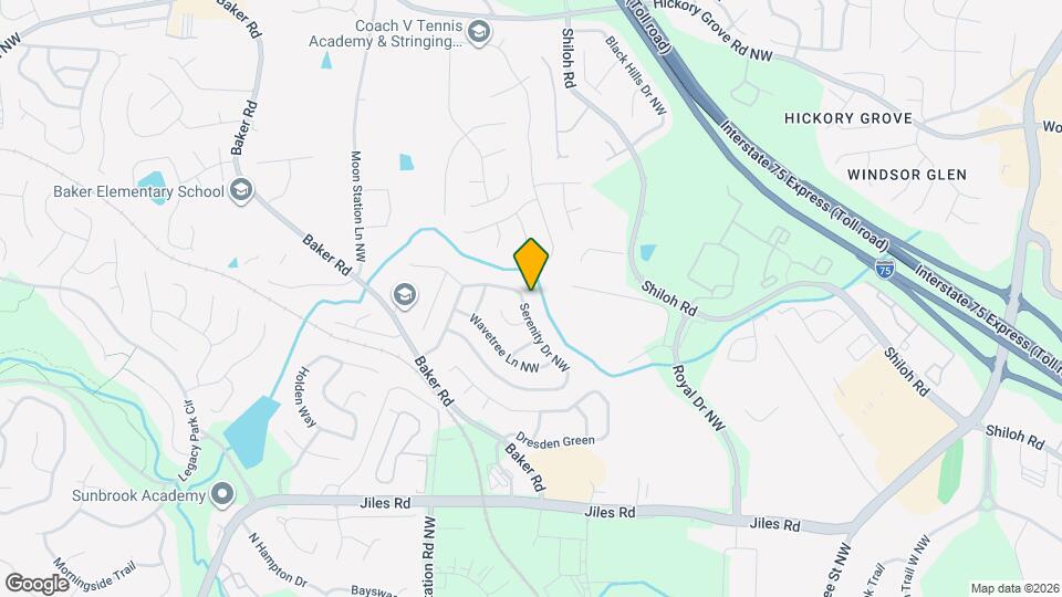 2202 Serenity Dr NW Mapa y Detalles de la Ubicación