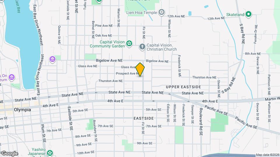 1720 Thurston Ave NE Map and Location Details