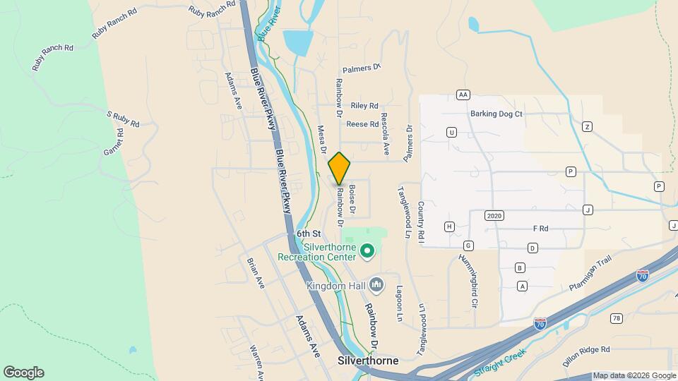 771 Rainbow Dr Mapa y Detalles de la Ubicación