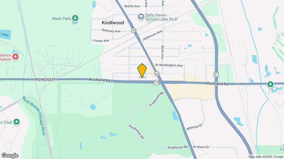 905 W Rockland Rd Map and Location Details