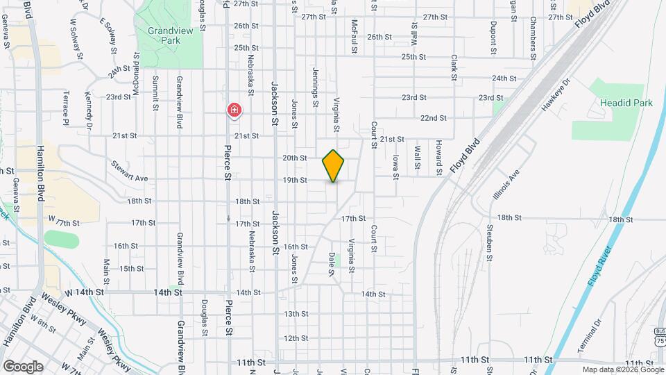 1817 Virginia St Map and Location Details