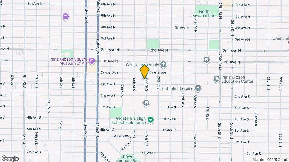 1825 1st Ave S Map and Location Details