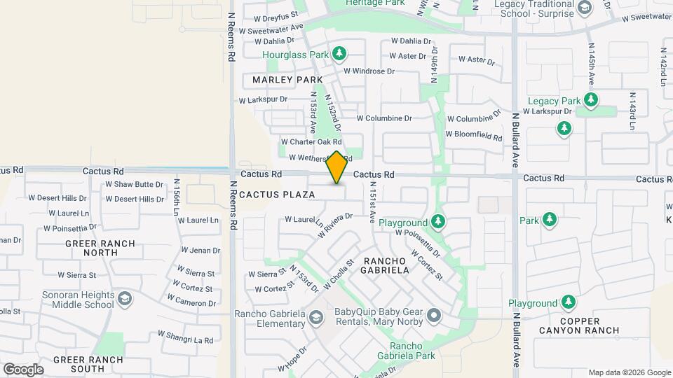 15225 W Shaw Butte Dr Map and Location Details