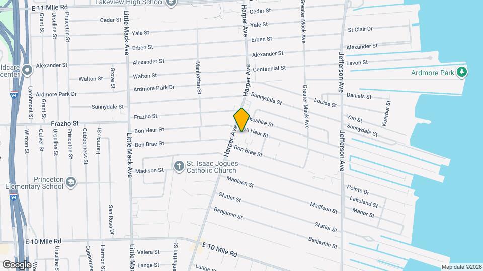 Harper Apartments Map and Location Details