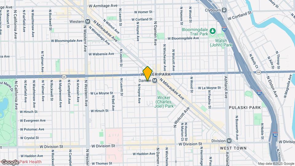 2026 W Pierce Ave Map and Location Details