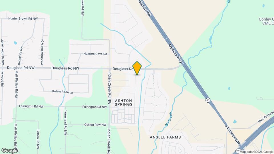 6134 Taramore Ln NW Mapa y Detalles de la Ubicación